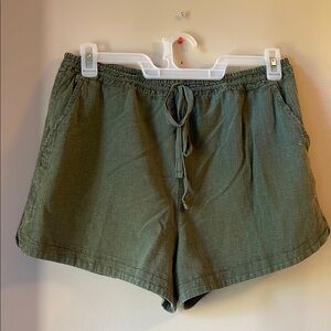 Time and Tru - Olive Green Women's Shorts